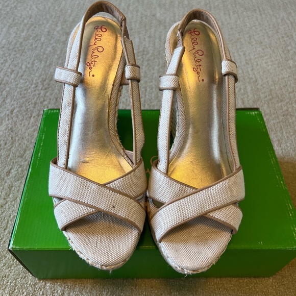 Lilly Pulitzer Wedge Heels - Picture 5 of 8